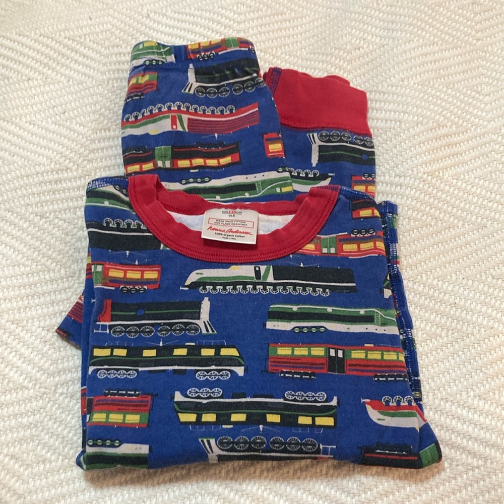 Hanna Andersson train PJs